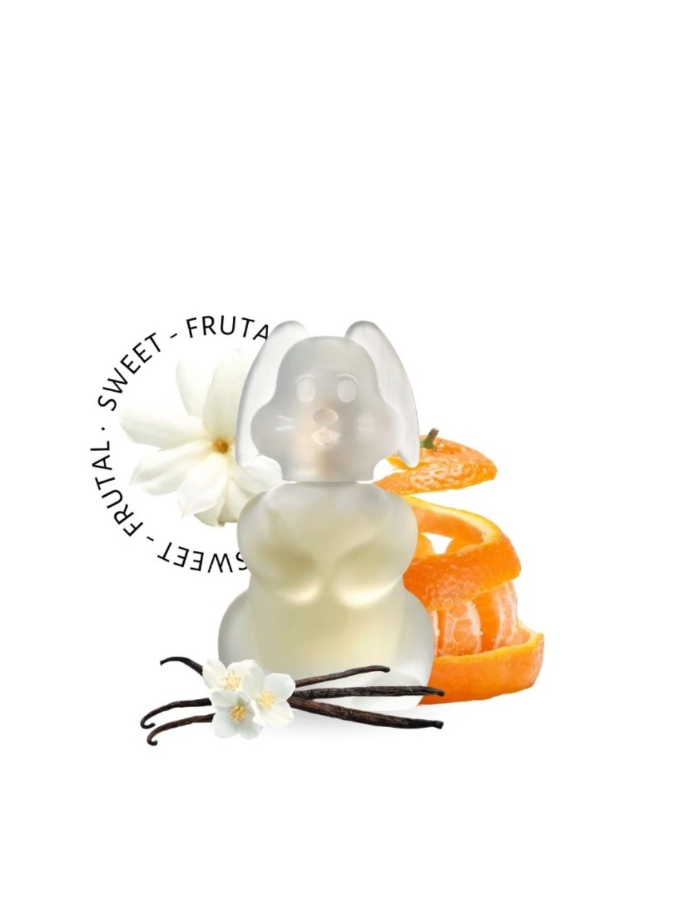 Fruity Vanilla Hand Soap in Frosted White Novelty Bottle